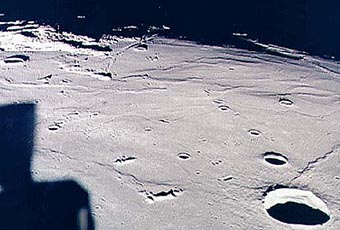 Le site d'allunissage d'Apollo 11
